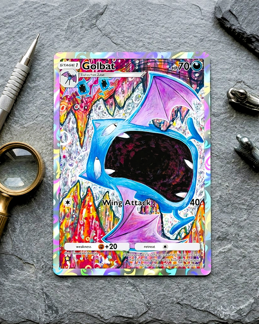 TCG Pocket Physische Personalisierte Karte | Golbat A1-242 – Genetic Apex