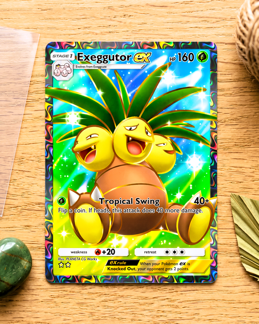 TCG Pocket Physische Custom Karte | Kokowei EX Full Art A1-252 – Genetischer Apex