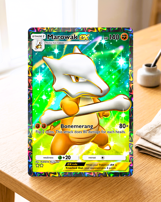 TCG Pocket Physische Custom-Karte | Knogga EX Full Art A1-264 – Genetic Apex
