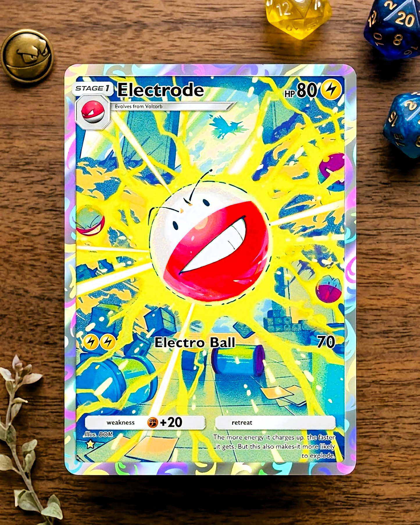TCG Pocket Physical Custom Card | Electrode A1-235 – Genetic Apex