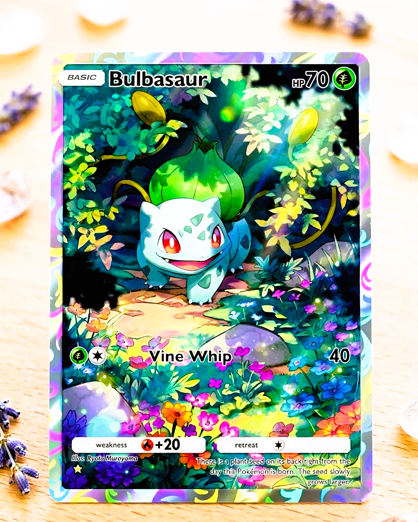TCG Pocket Physical Custom Card | Bulbasaur A1-227 – Genetic Apex