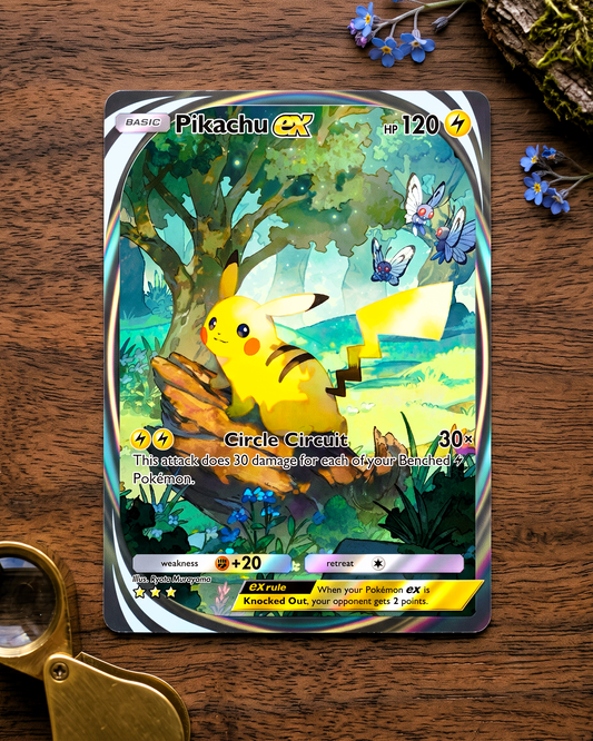 TCG Pocket Physical Custom Card | Pikachu EX Immersive A1-281 – Genetic Apex